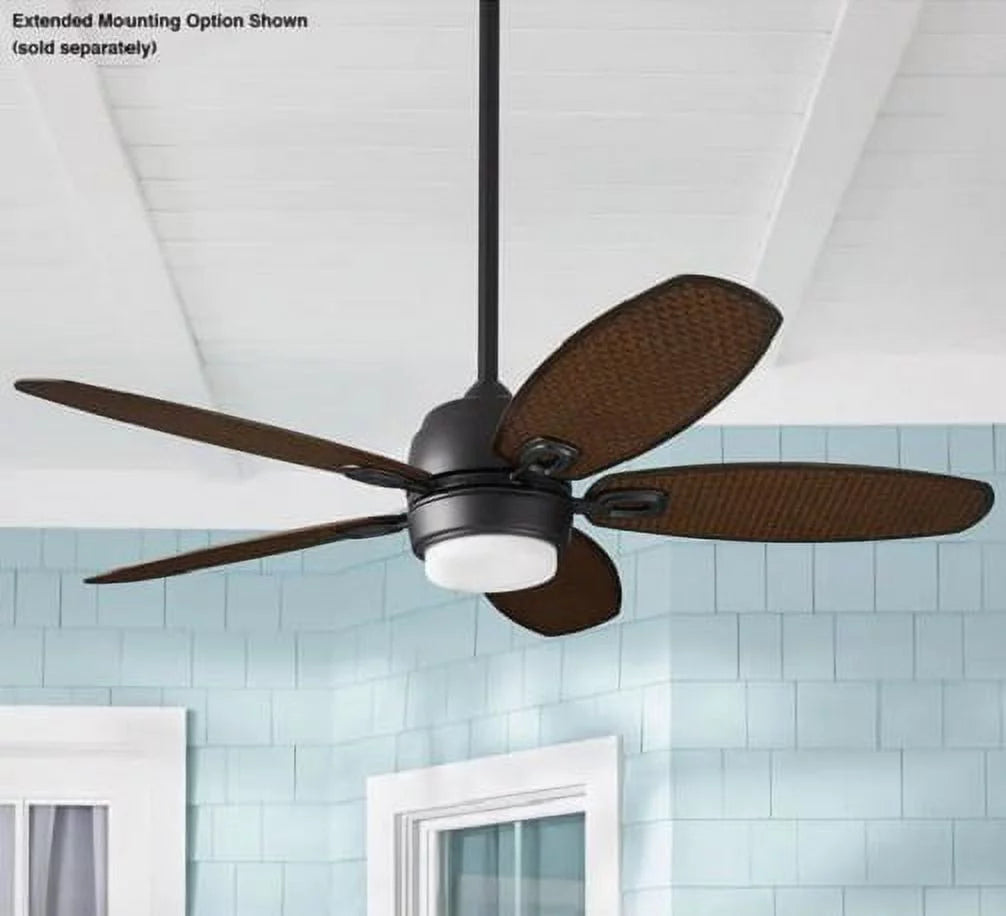 White LED Outdoor Ceiling Fan with Light Q425278