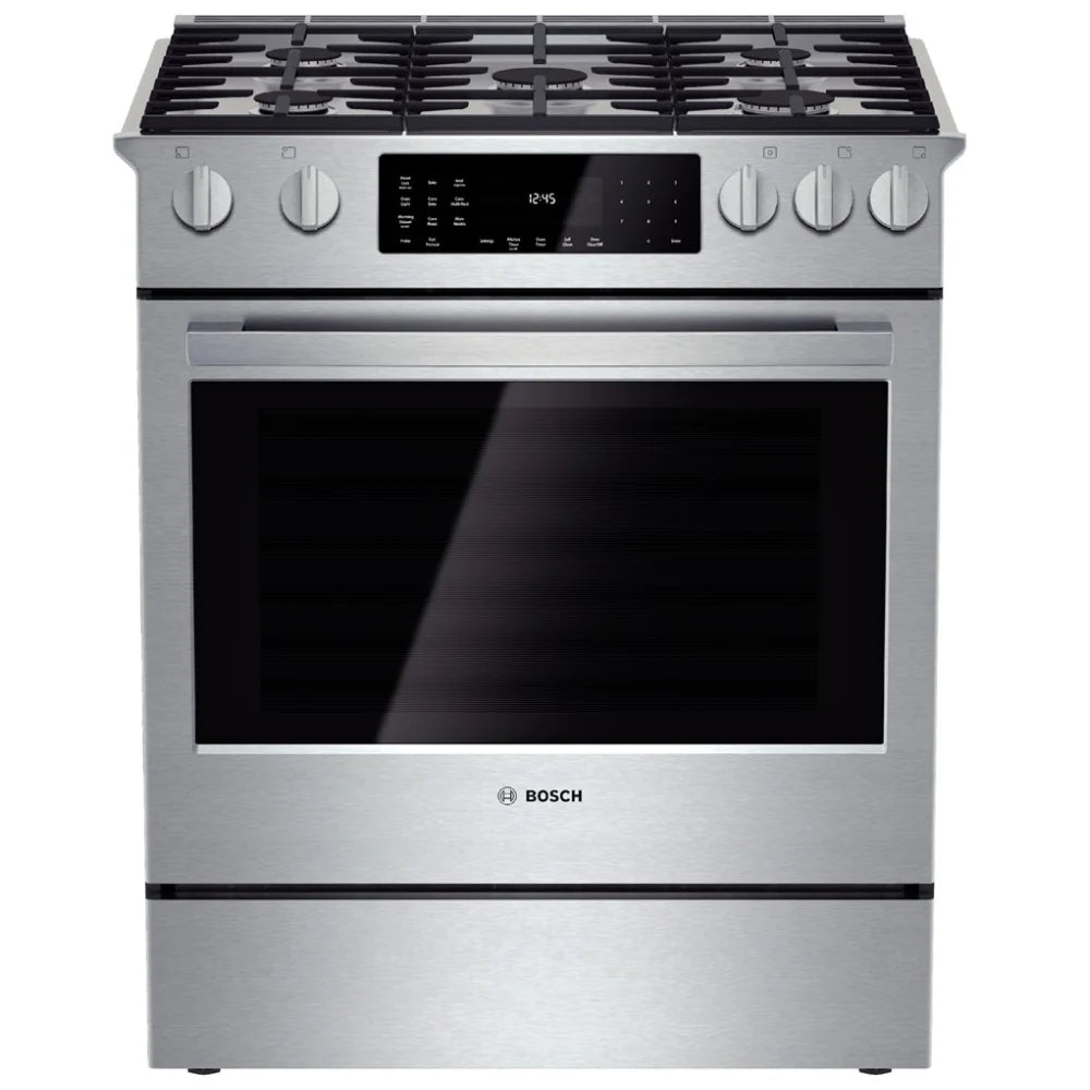 30 Dual Fuel Slide-in Range Stainless Steel W4852