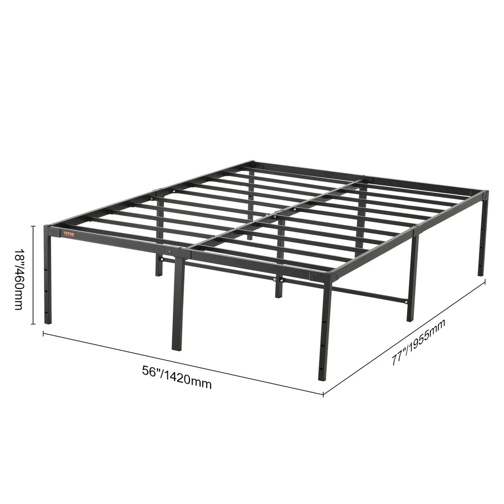 Full Size 18 inch Metal Bed Frame L475801