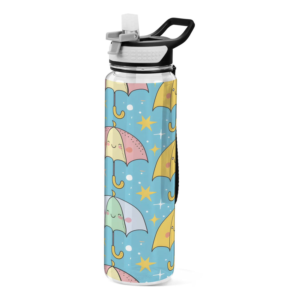 Clear 32oz Tritan Sports Water Bottle with Straw Z260302