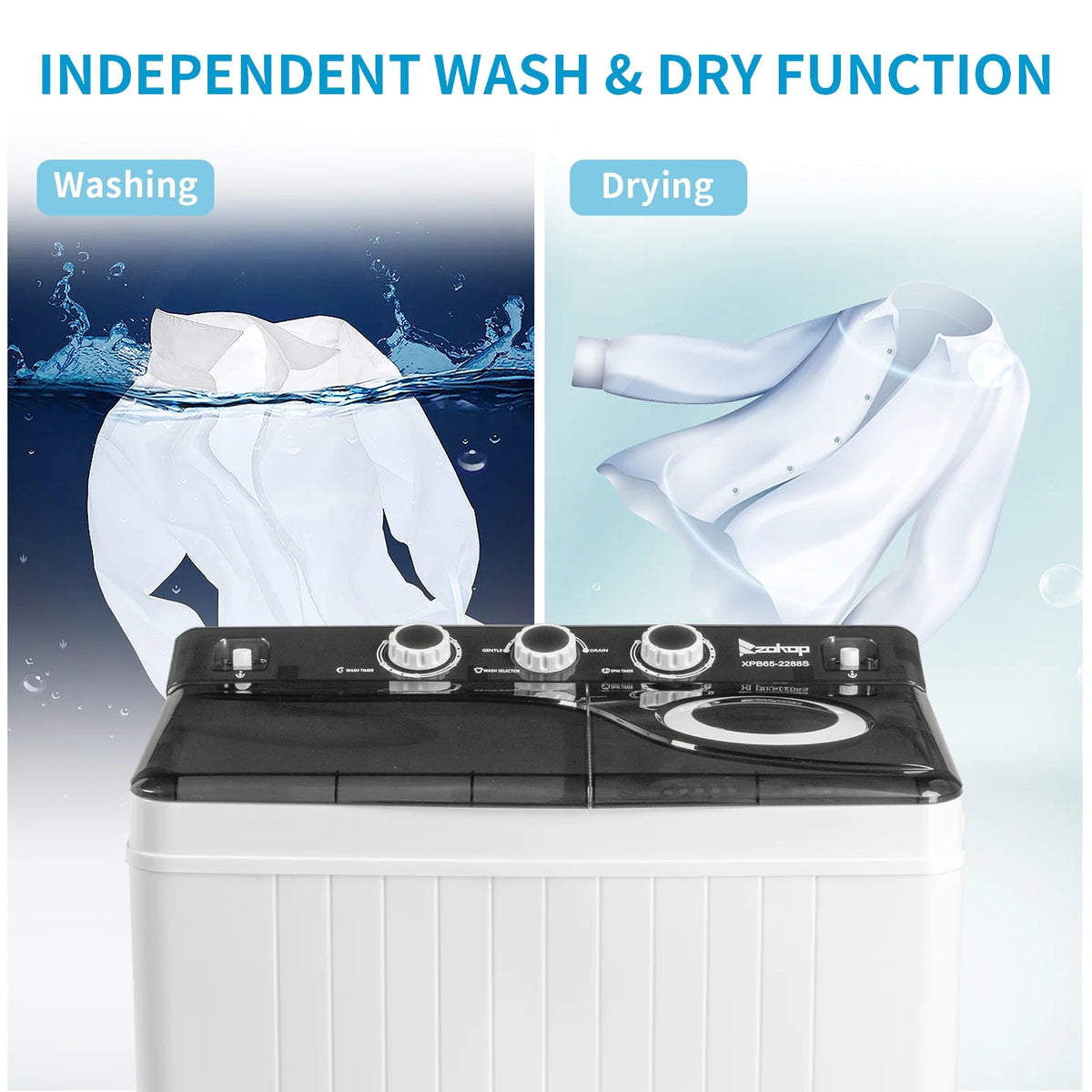 26Lbs Semi-automatic Twin Tub Washing Machine C483