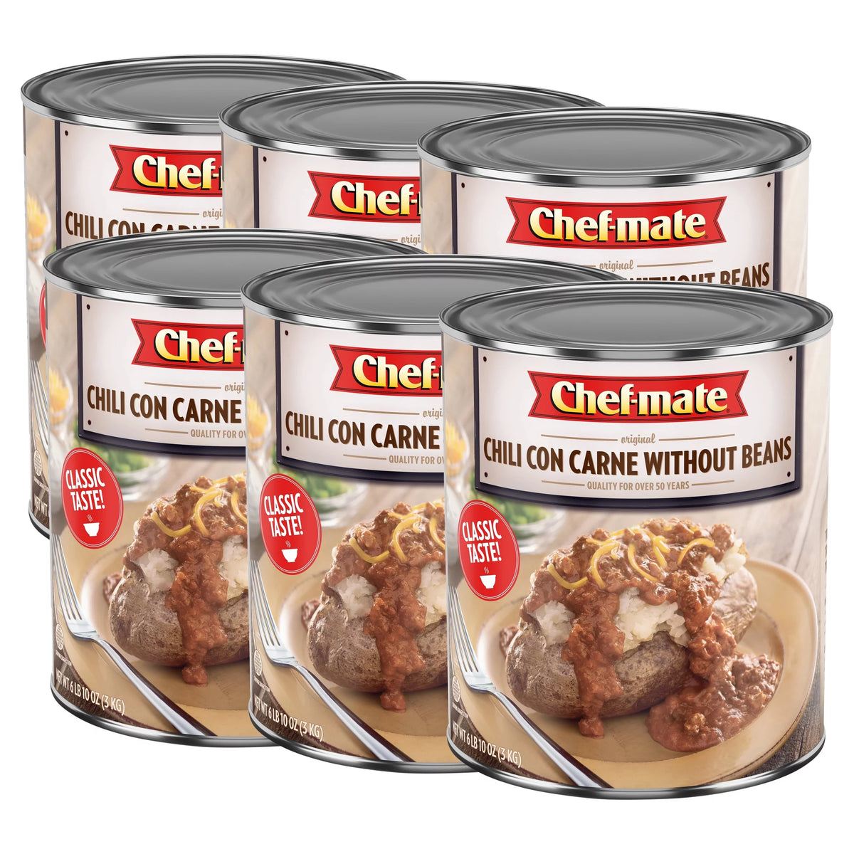 106 oz Chili Con Carne without Beans (6 pack) W7569