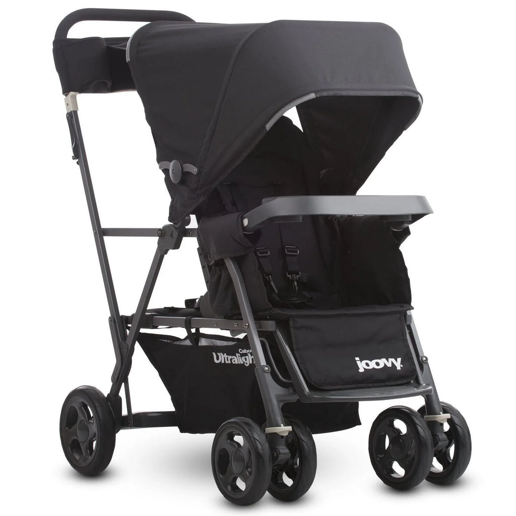 Black Stand-On Tandem Stroller U385152