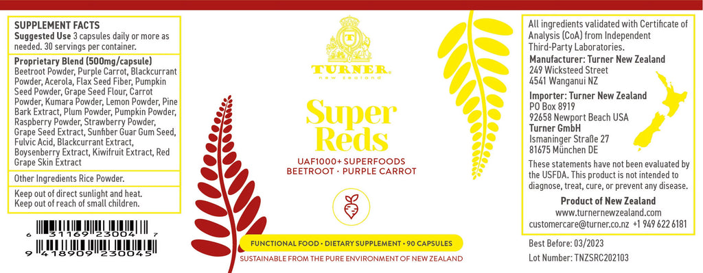 180 Pills Antioxidant Superfood Capsules J8493