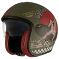 Vintage Pin Up Military BM Helmet U83387