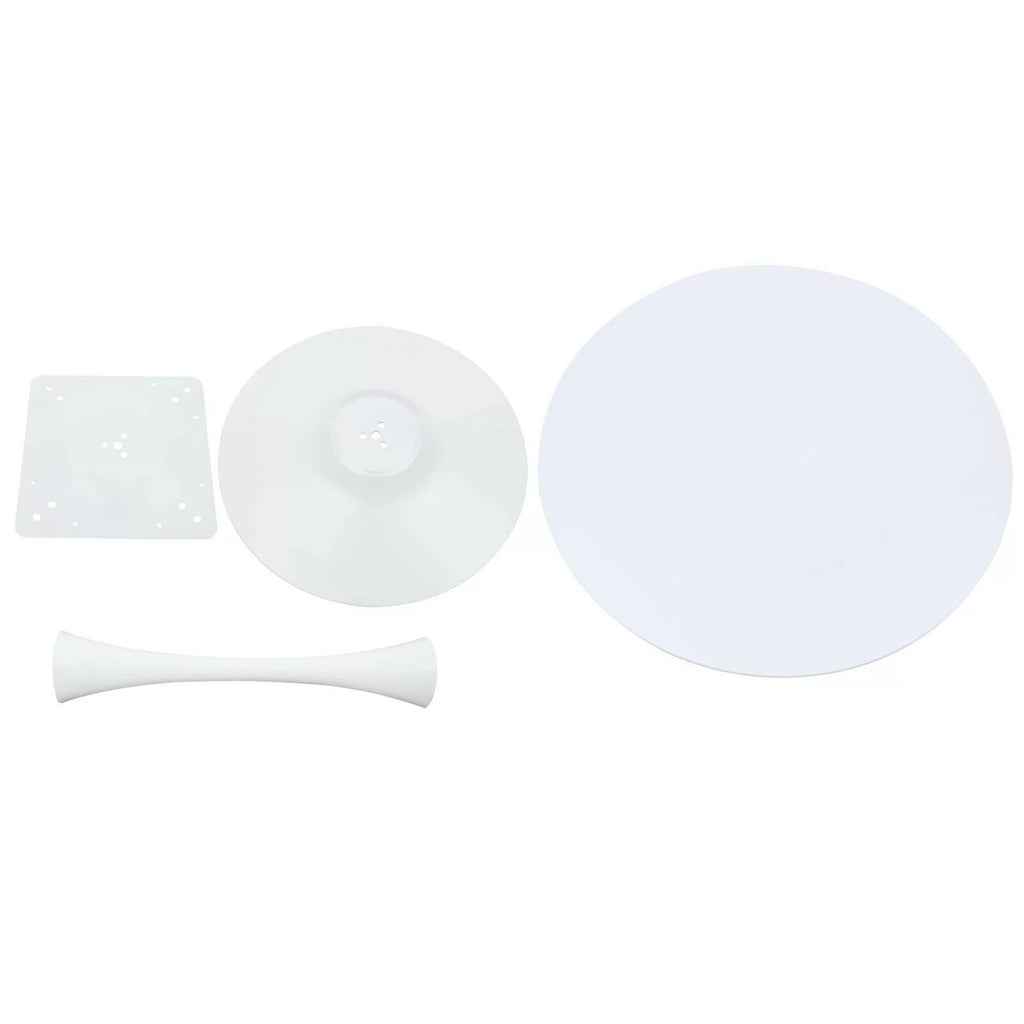 White Round Tulip Pedestal Dining Table G86106