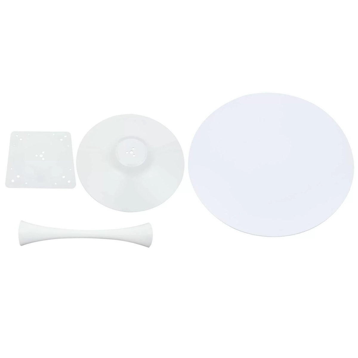 White Round Tulip Pedestal Dining Table G86106