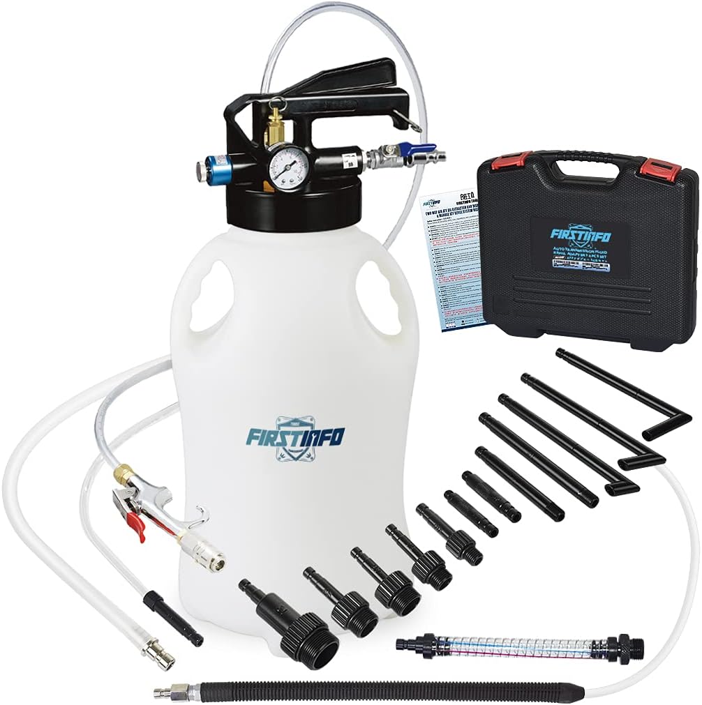 10 Liter ATF Dispenser Kit with 14 Pieces Transmission Filling Adapters H159599