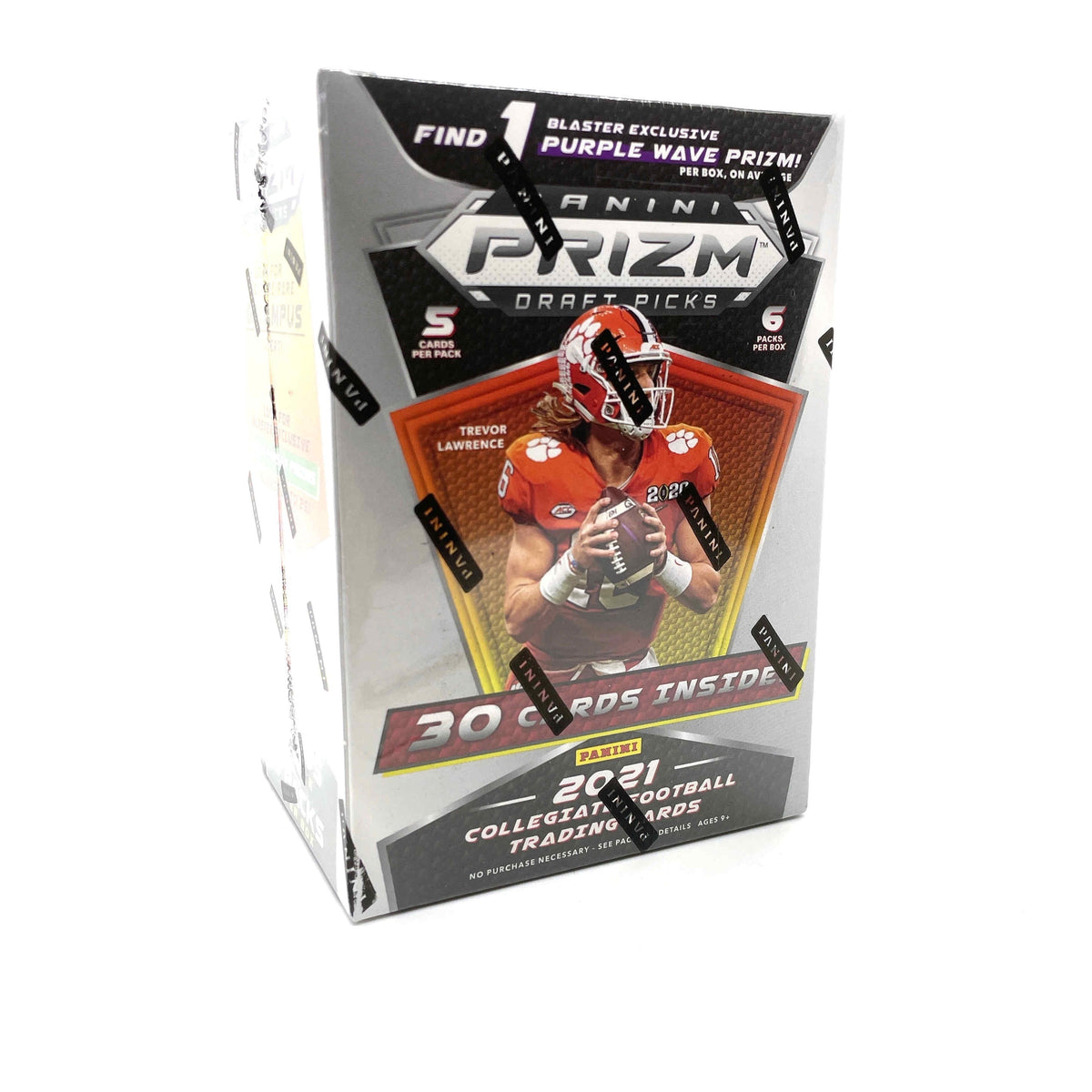Collegiate Football Trading Cards Blaster Box Y4471