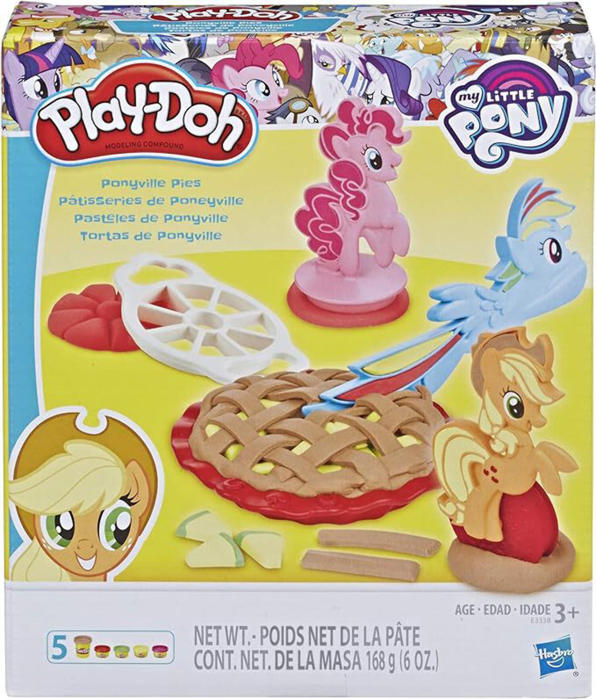 Play-Doh Ponyville Pies Set with 5 Colors A40143