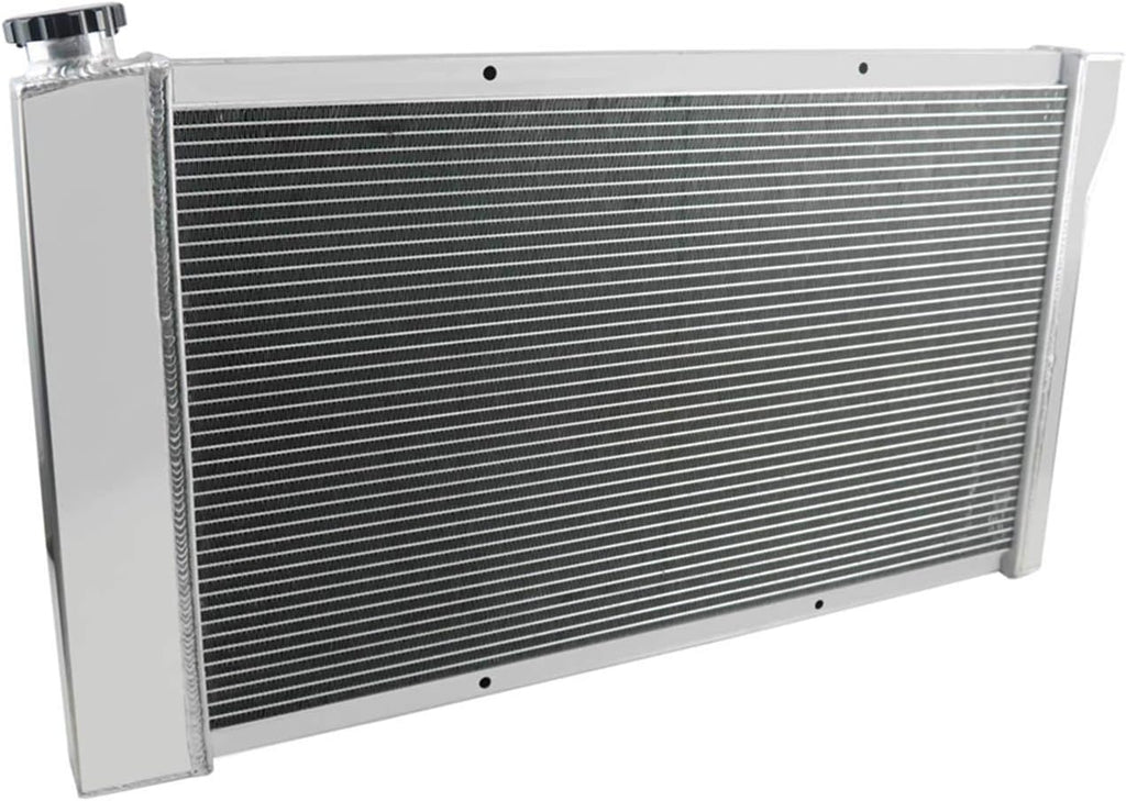 4 Row Aluminum Radiator with 2 x 12" Fan and Shroud E344303