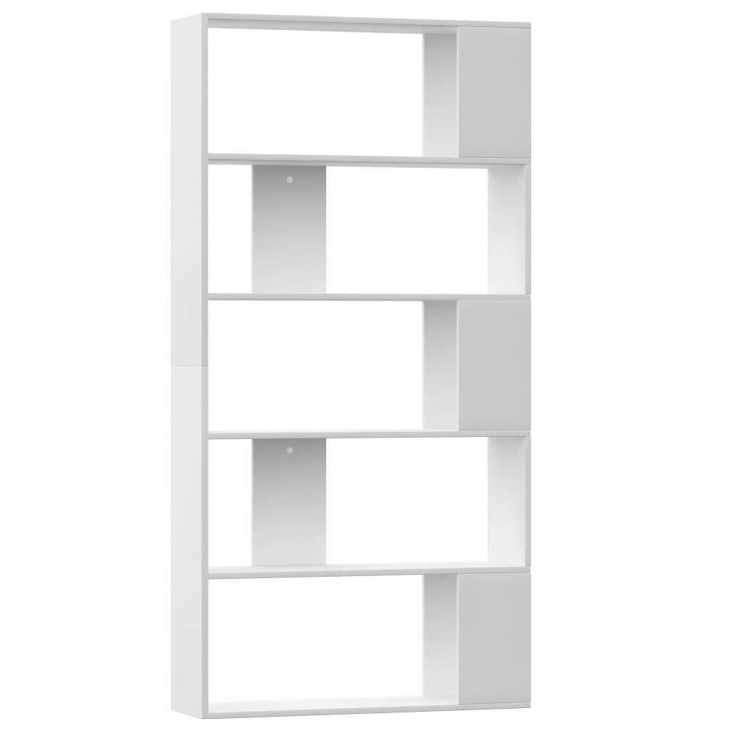 Gray Book Cabinet Room Divider Chipboard P1888