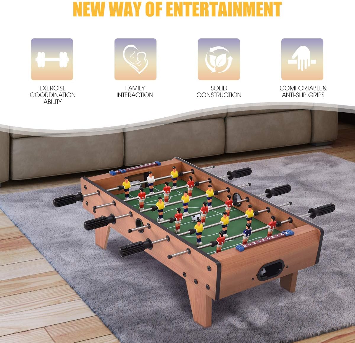27 Wooden Foosball Table I49877