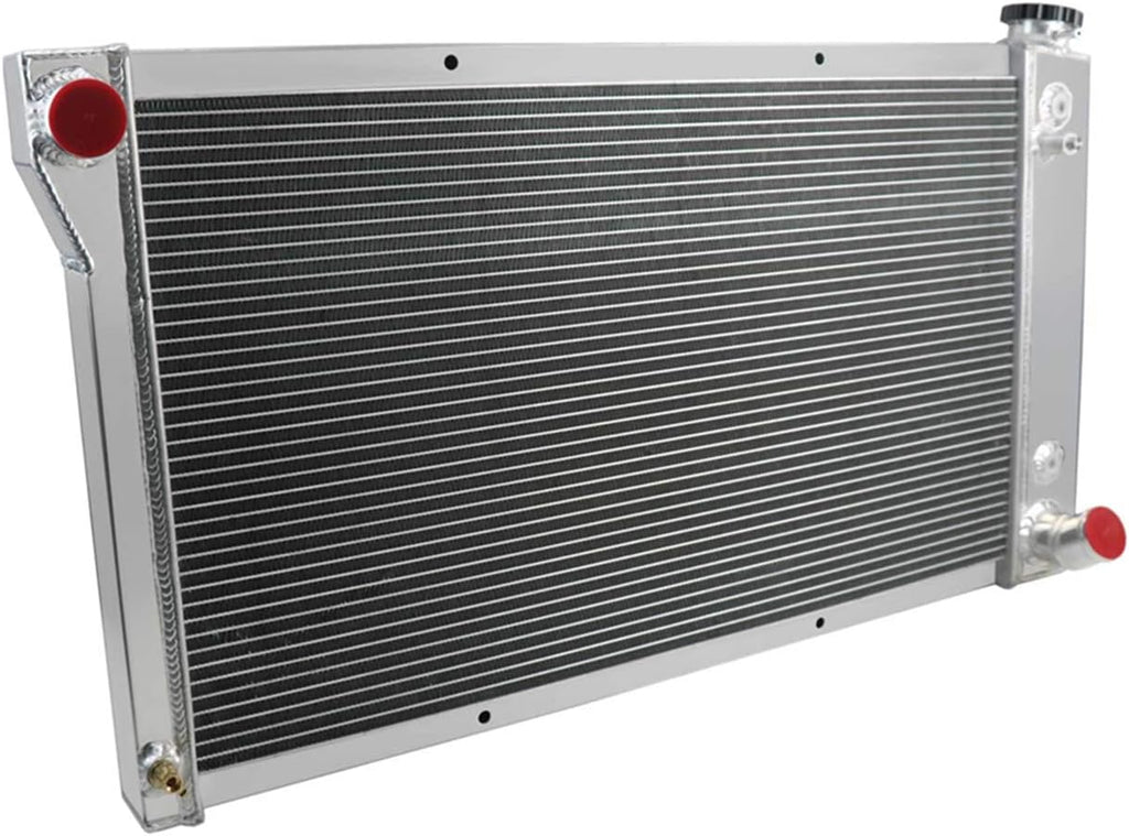 4 Row Aluminum Radiator with 2 x 12" Fan and Shroud E344303