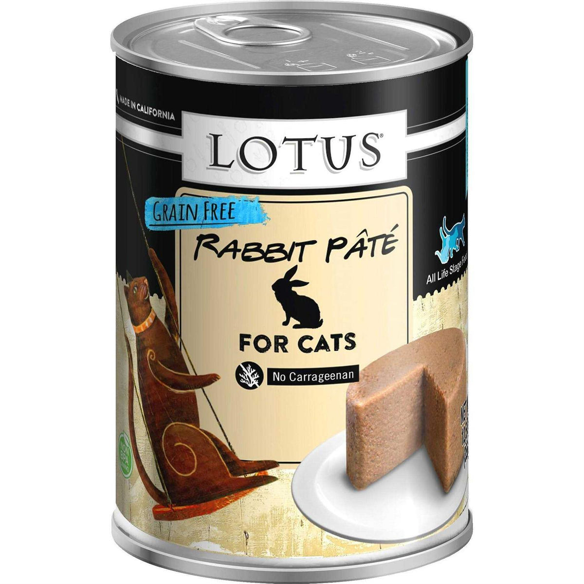 Grain Free Rabbit Pate Canned Cat Food X962002