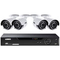 8-Channel DVR with 4 Outdoor Cameras Night Vision - 1 TB I172542