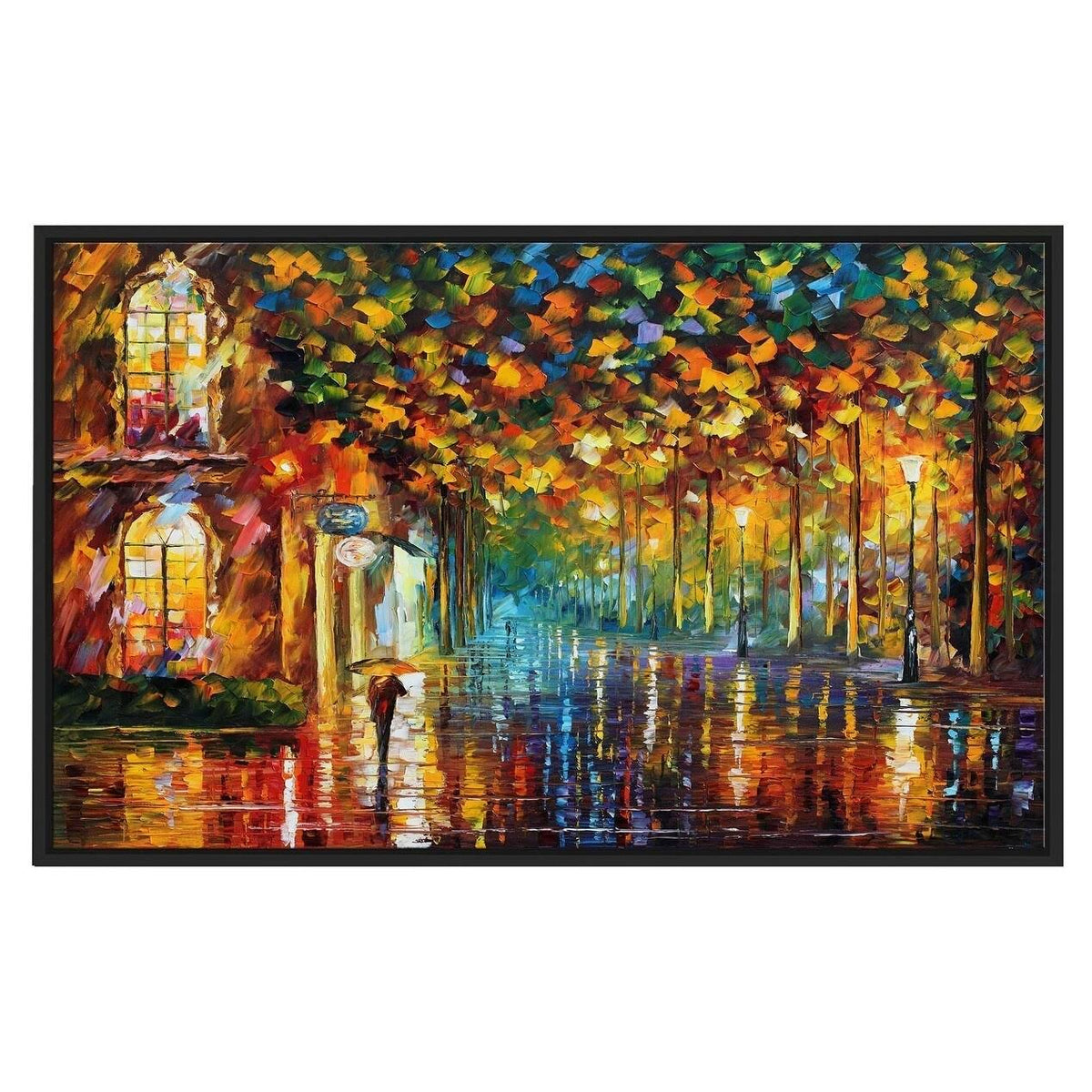 Framed Oil Painting Print on Canvas K435