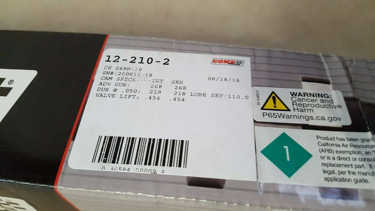 High Energy Camshaft M338