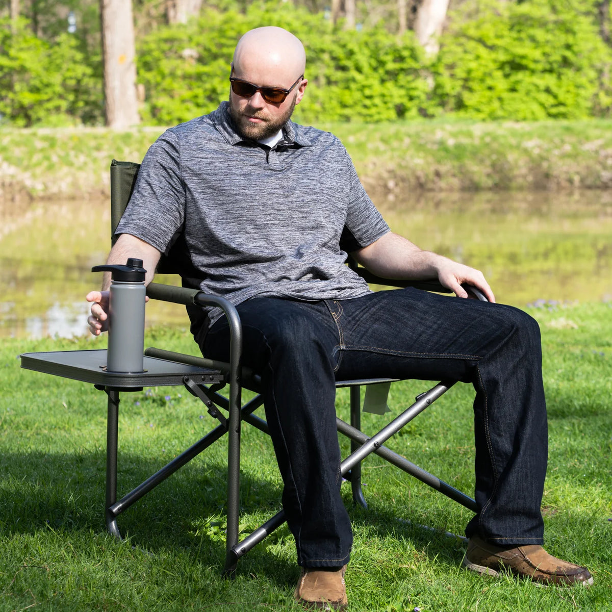 Green Director Camping Chair C68285