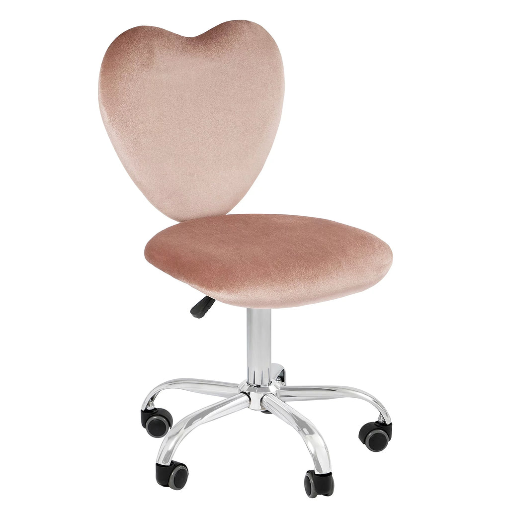 Pink Swivel Chair with Cushion G652