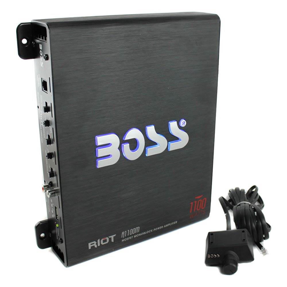 10" Box Subwoofers (2 Pack) with Amplifier and Wire Kit Q369