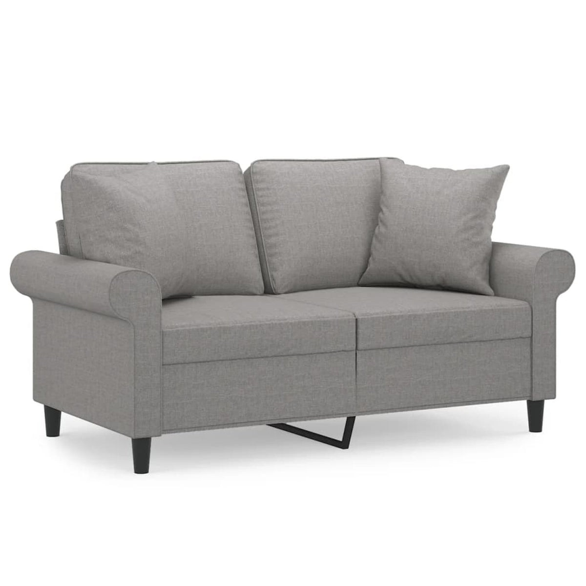 Gray 47.2" Fabric 2-Seater Sofa C212102