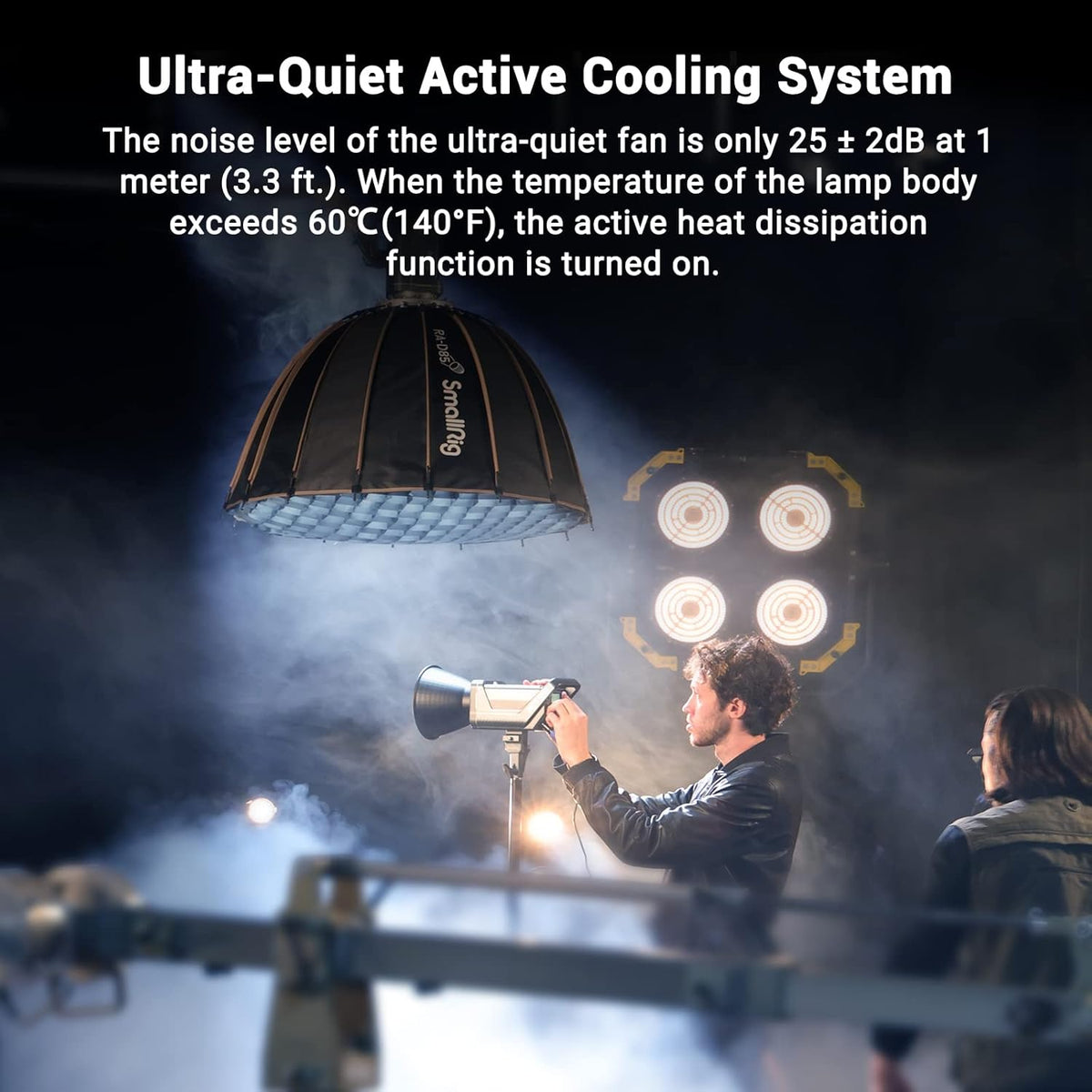 SmallRig RC 120D 120W Bowens Mount LED Video Light U48035