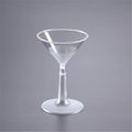 Clear Plastic Martini Glass Pack of 144 C8415