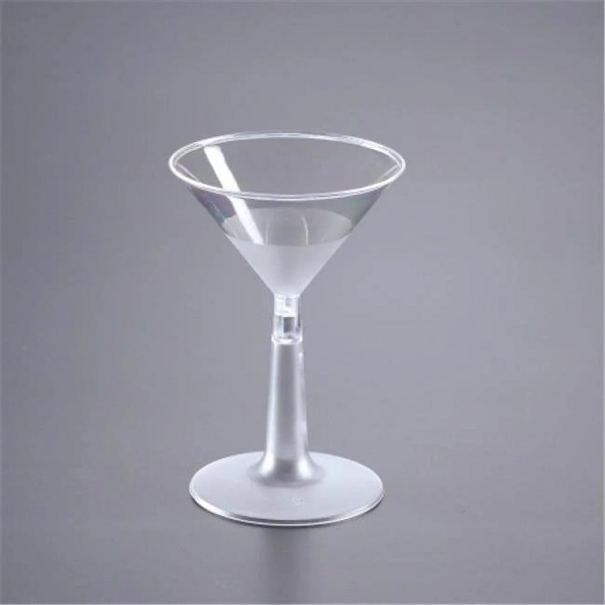 Clear Plastic Martini Glass Pack of 144 C8415