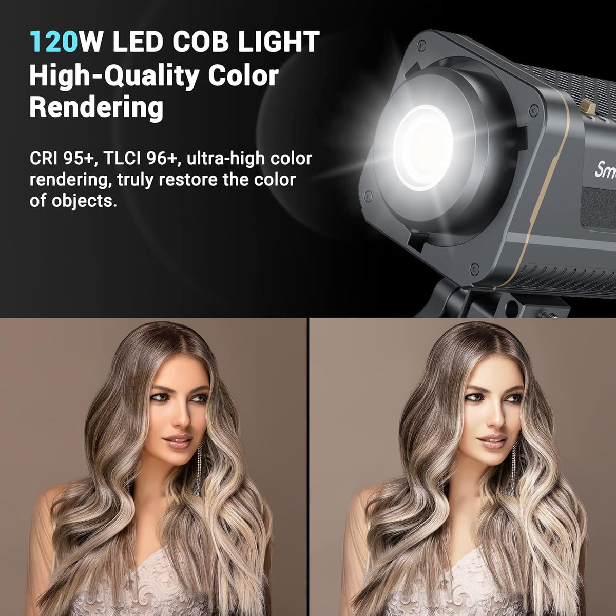SmallRig RC 120D 120W Bowens Mount LED Video Light U48035