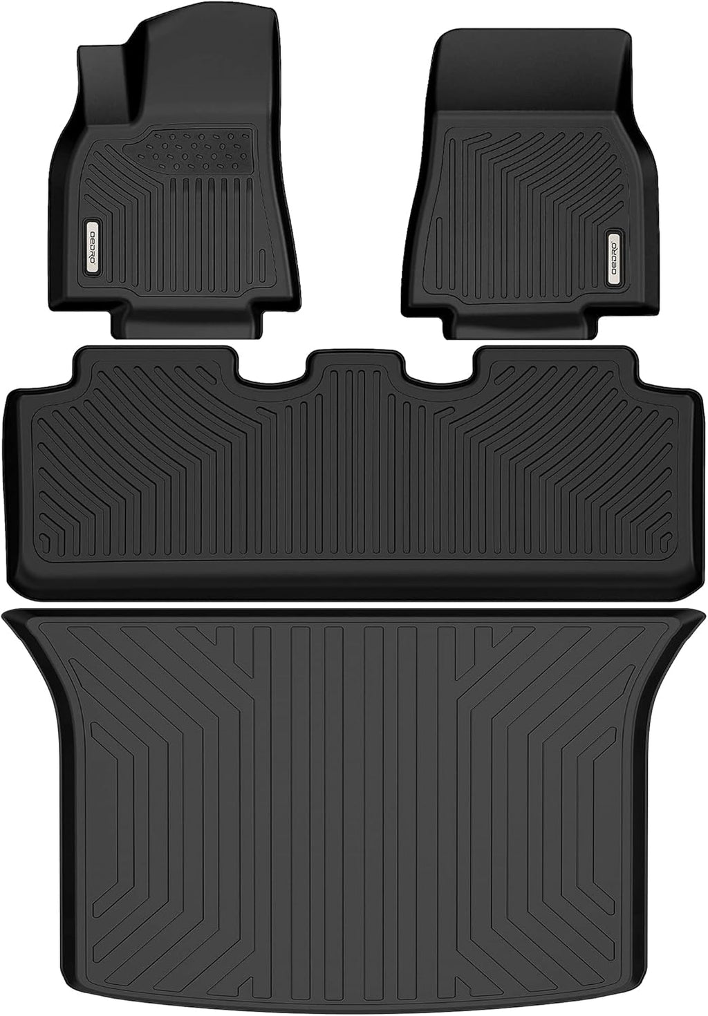 Black TPE Floor Mats & Cargo Liner Set B970