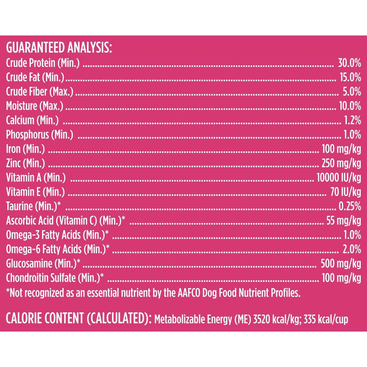 Natural Dry Dog Food with Beef V42059
