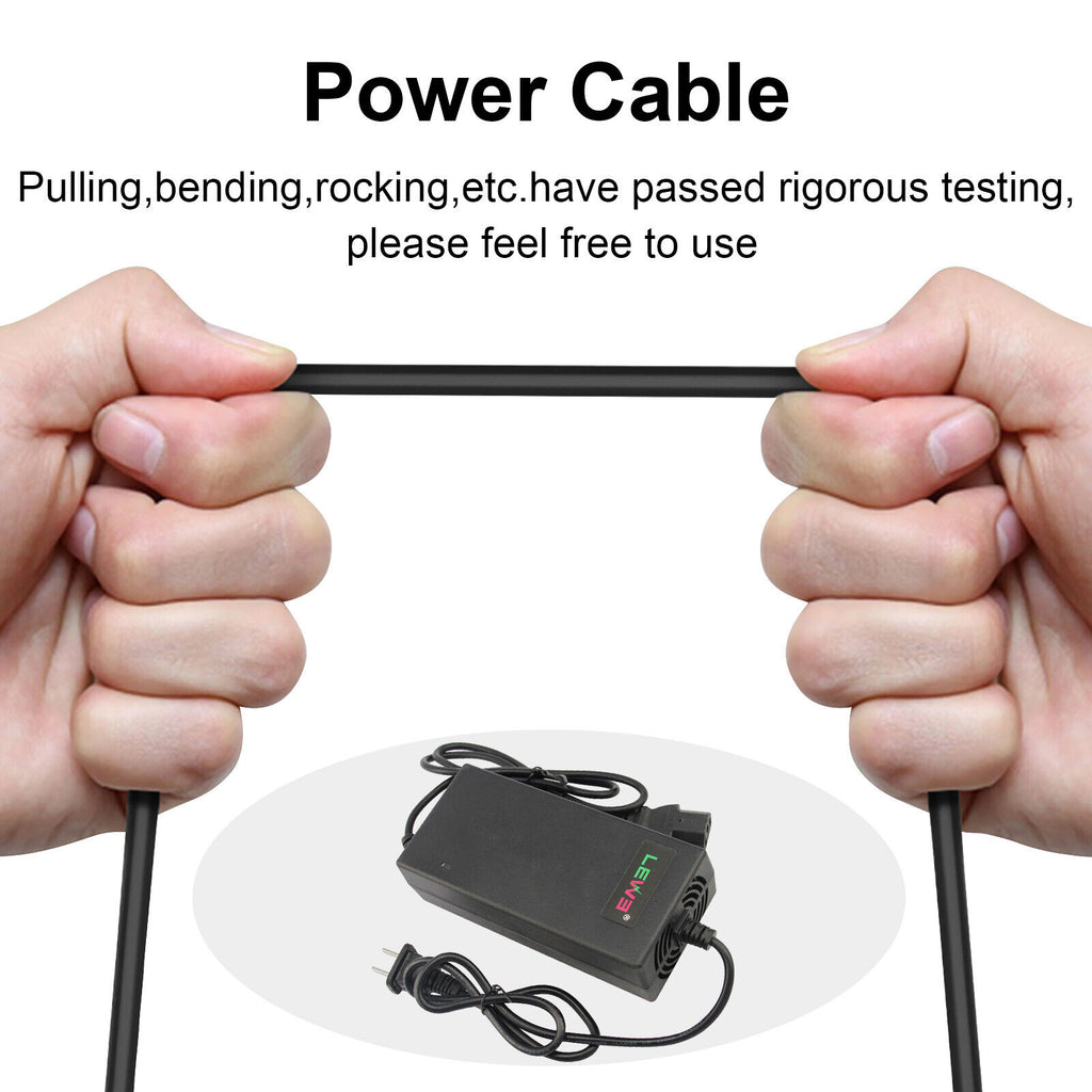 150W 59V 2.5A Charger For 48V Lead Acid Battery Electric Scooter Motorcycle Bicycle J8853