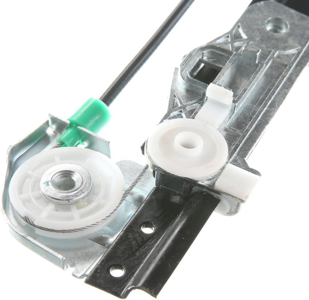 Rear Left Driver Side Power Window Regulator with Motor for BMW E39 528i 540i 1997-1998 Pack of 2 G48463