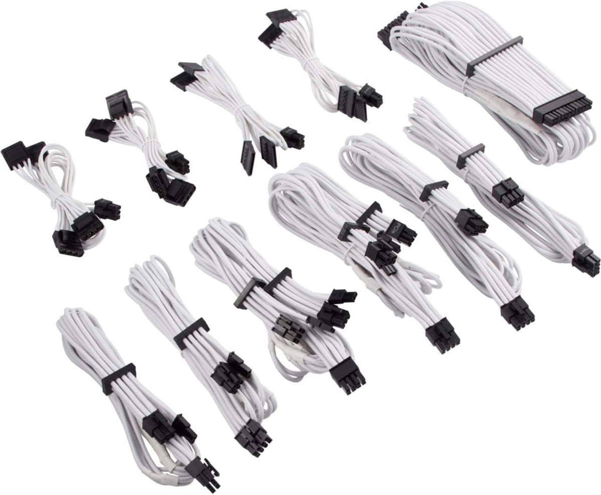 Blue Individually Sleeved PSU Cables Pro Kit Q288