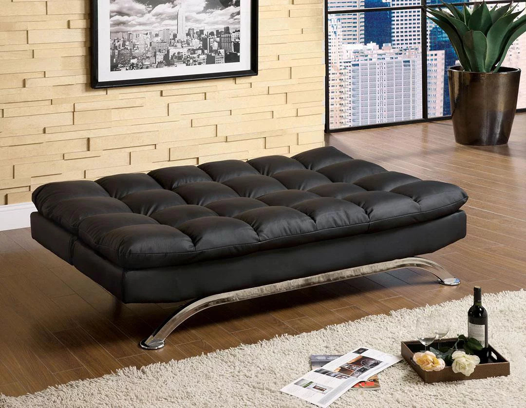 White Futon Sofa L955