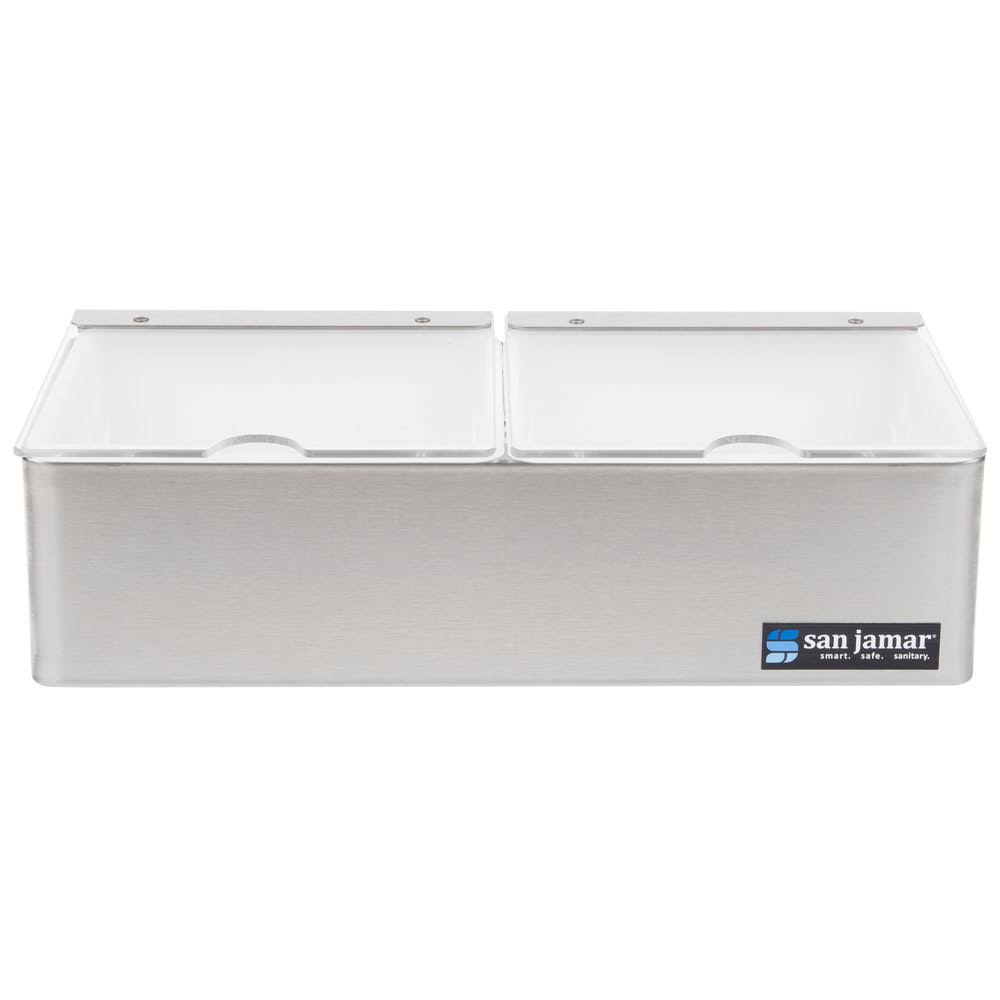 2 Quart Condiment Center with Notched Lids T807106