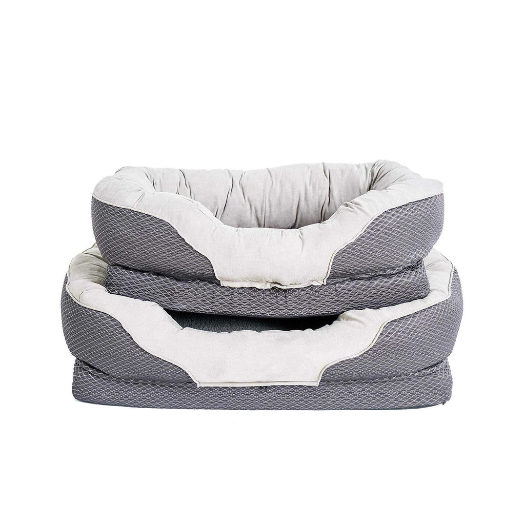 Gray Orthopedic Dog Bed H789