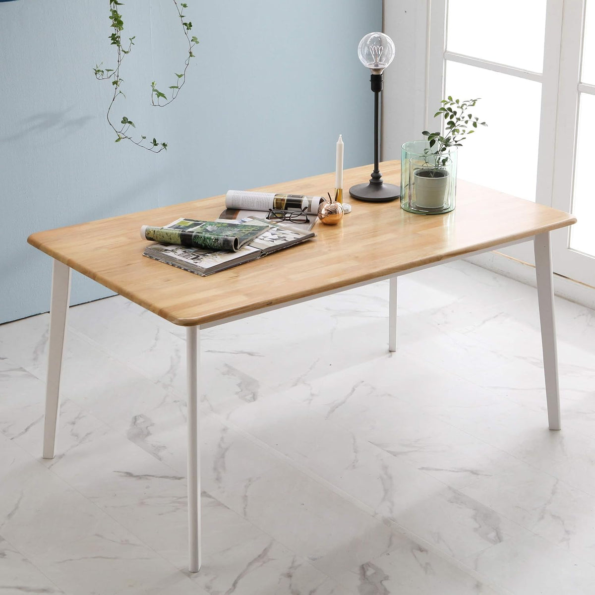 Dining Table Solid Rubber Wood G2769