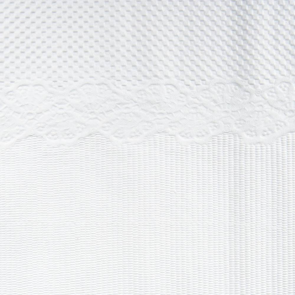 White Tissue Poly Table Cover - 50/Case E885632