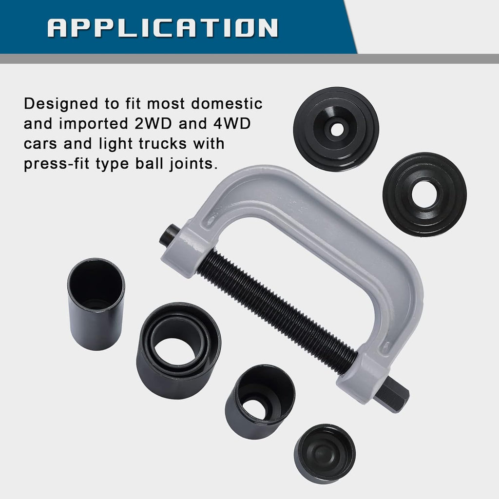 4 in1 Ball Joint Service Auto Tool Kit Pack of 2 B56116