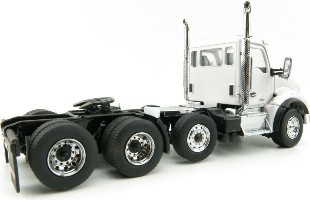 White Metallic 1/50 Diecast Truck Tractor Model C729