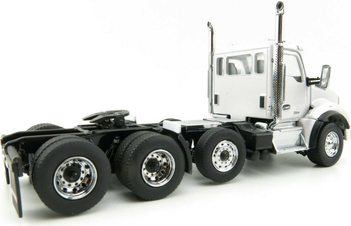 White Metallic 1/50 Diecast Truck Tractor Model C729