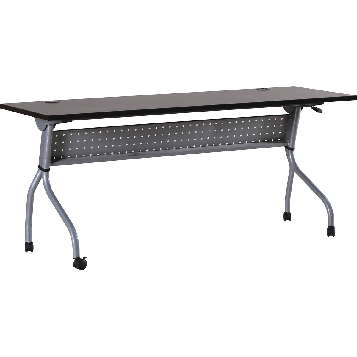 Espresso Silver Training Table V8552