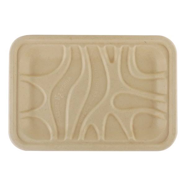 Fiber Trays 8.2 x 5.7 x 0.7 Natural 500/Carton M9976