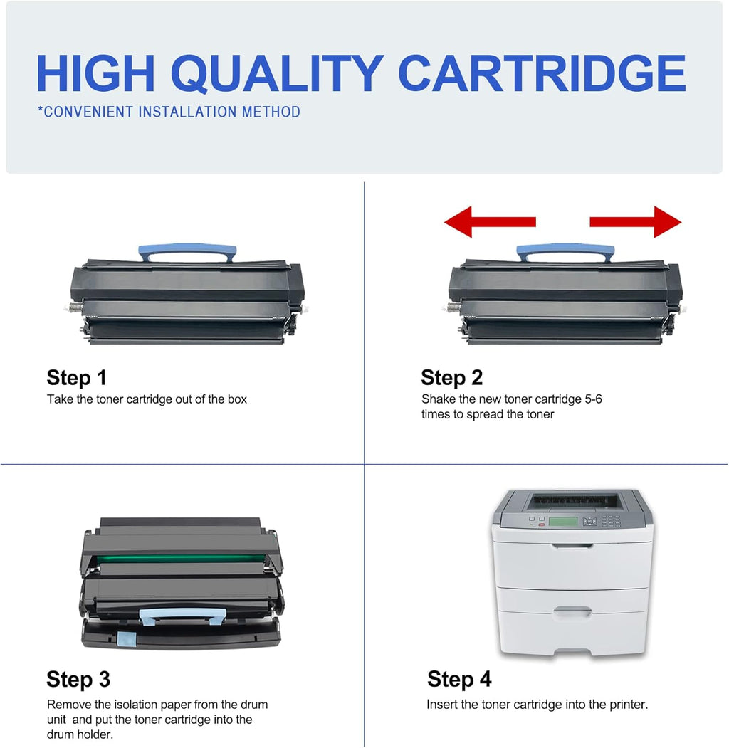 Compatible Remanufactured Toner Cartridge Replacement 3 Black G34098