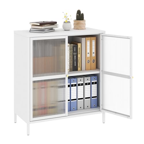 White 2 Door Steel Storage Cabinet R511