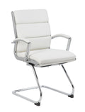 Executive Guest Chair with Metal Chrome B3887