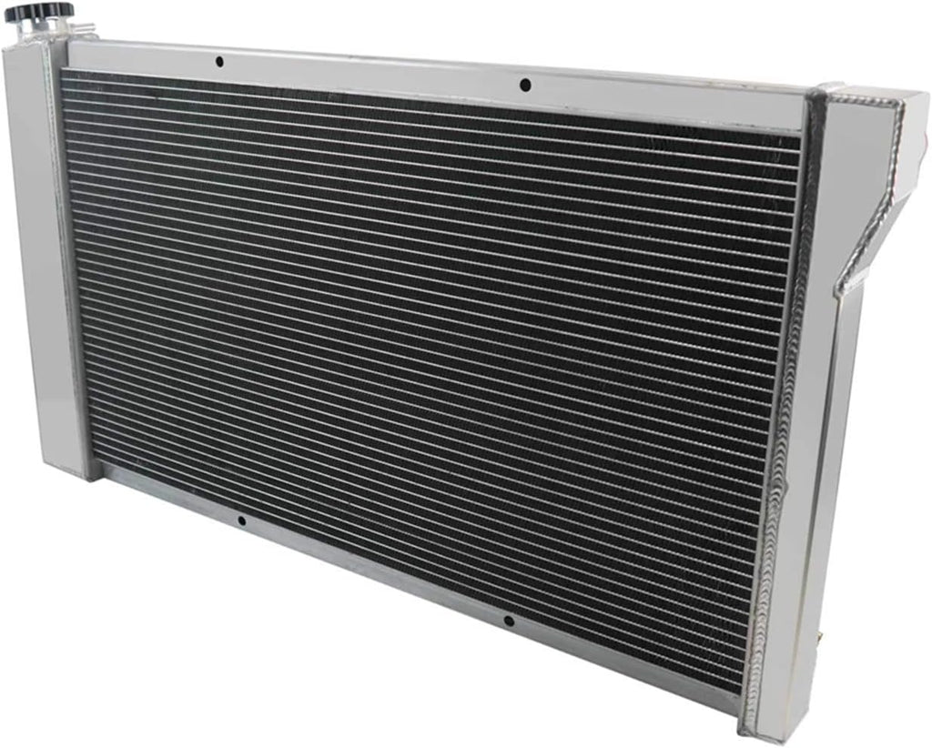 4 Row Aluminum Radiator with 2 x 12" Fan and Shroud E344303