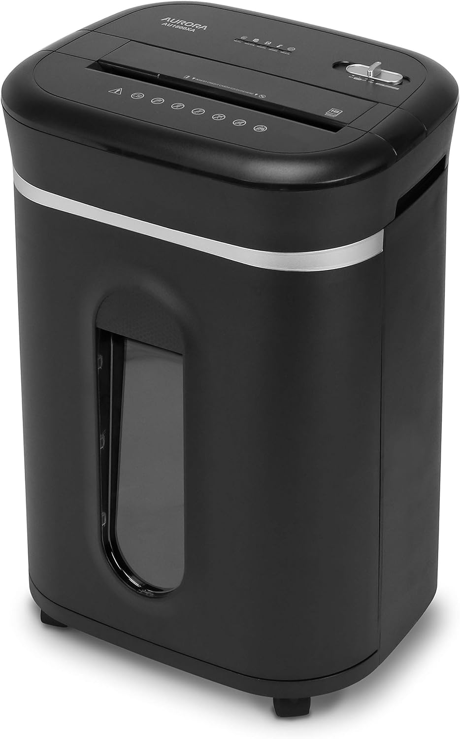 14-Sheet Crosscut Paper Shredder with Pull-Out Wastebasket X330